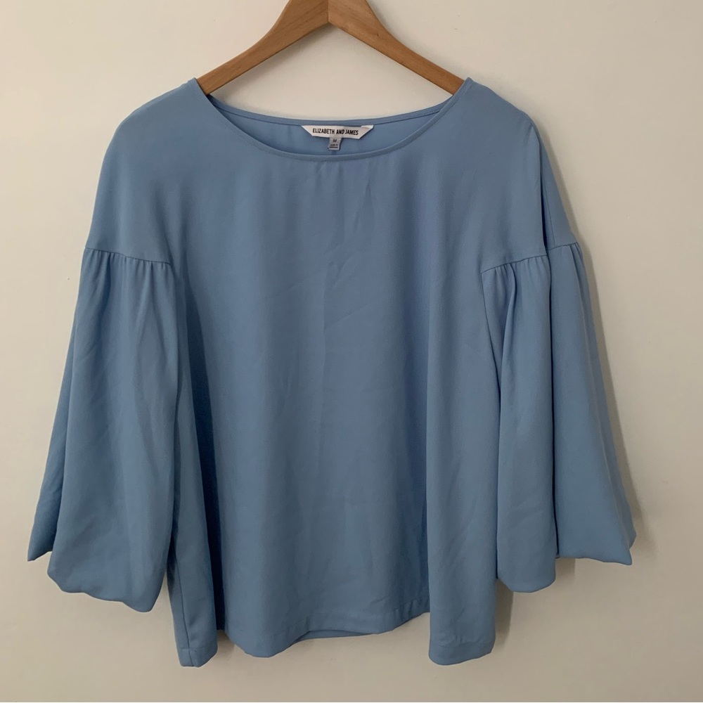 Elizabeth and James Balloon Sleeve Top